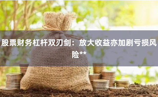 股票财务杠杆双刃剑：放大收益亦加剧亏损风险**