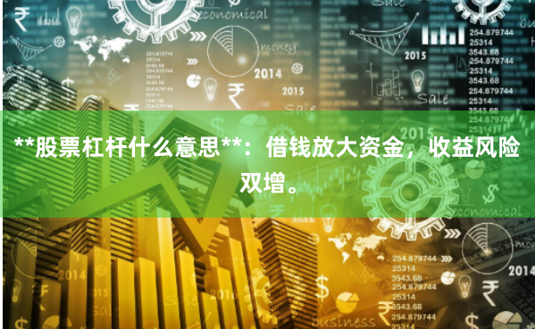 **股票杠杆什么意思**：借钱放大资金，收益风险双增。